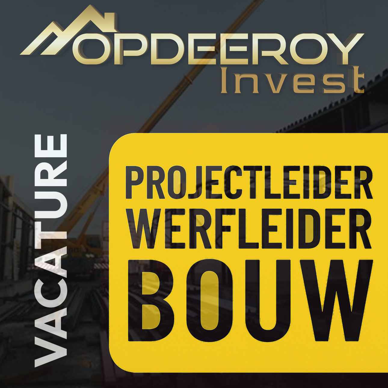 vacature projectleider werfleider bouw vacature projectleider werfleider bouw